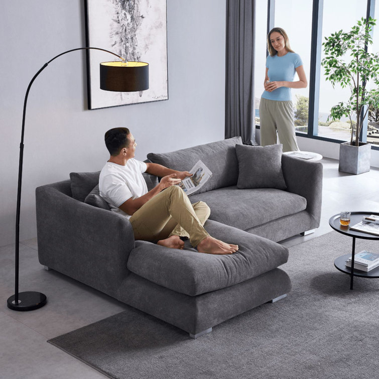 88 inch store sectional sofa